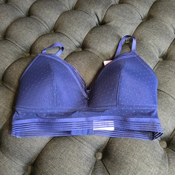 New With Tags REESE Wireless Soft Mesh Convertible Bralette Bra - Picture 5 of 8